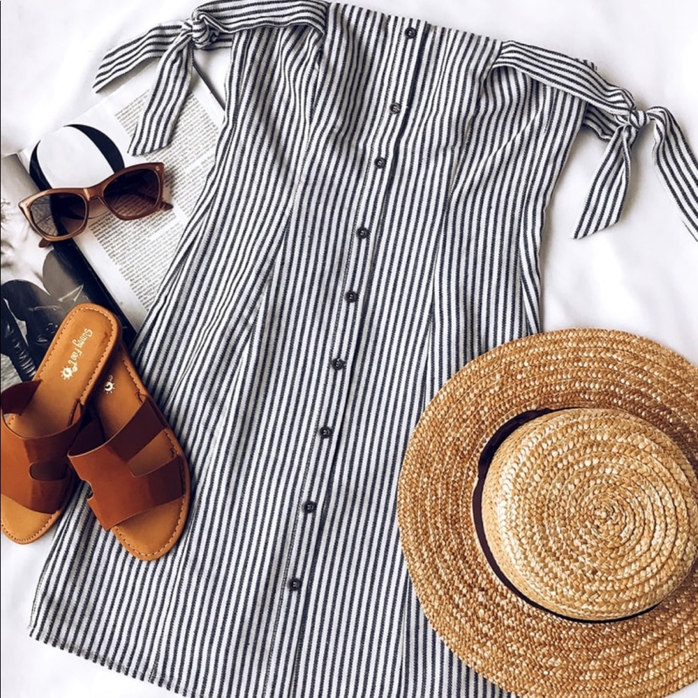 Lulu’s off the shoulder dress